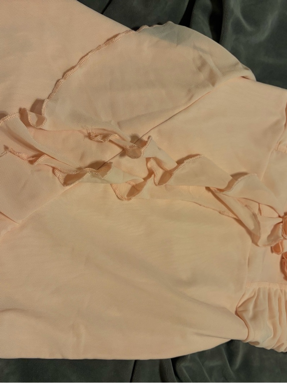 Pink Ruffle Dress - Picture 2 of 3